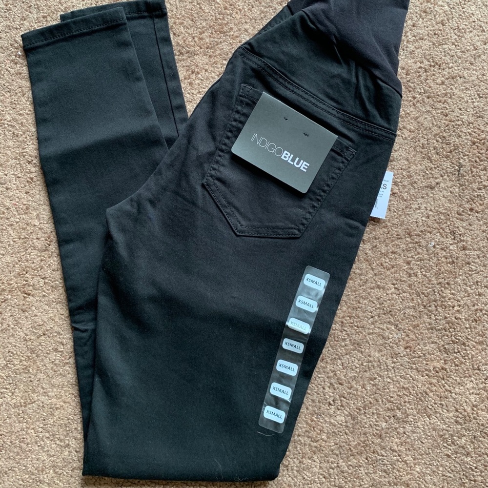 Indigo Blue Maternity Jeggings